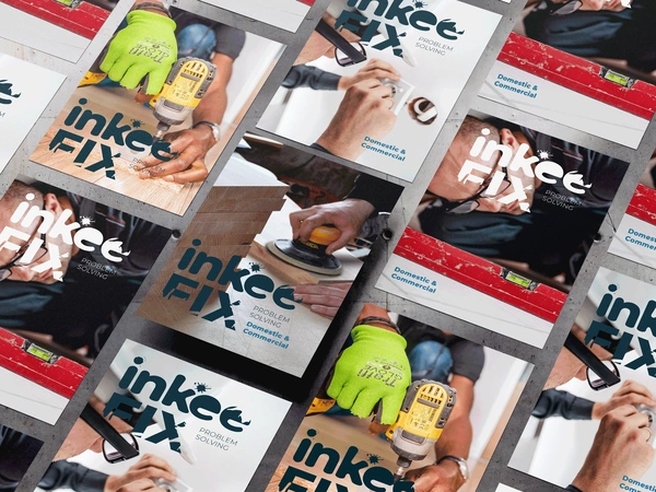  Free A4 Flyers Grid Mockup 1
